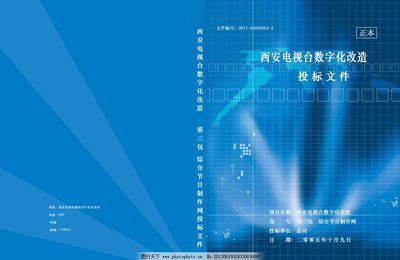标书封面图片 以数字广告制作的心法构建专业商务美学